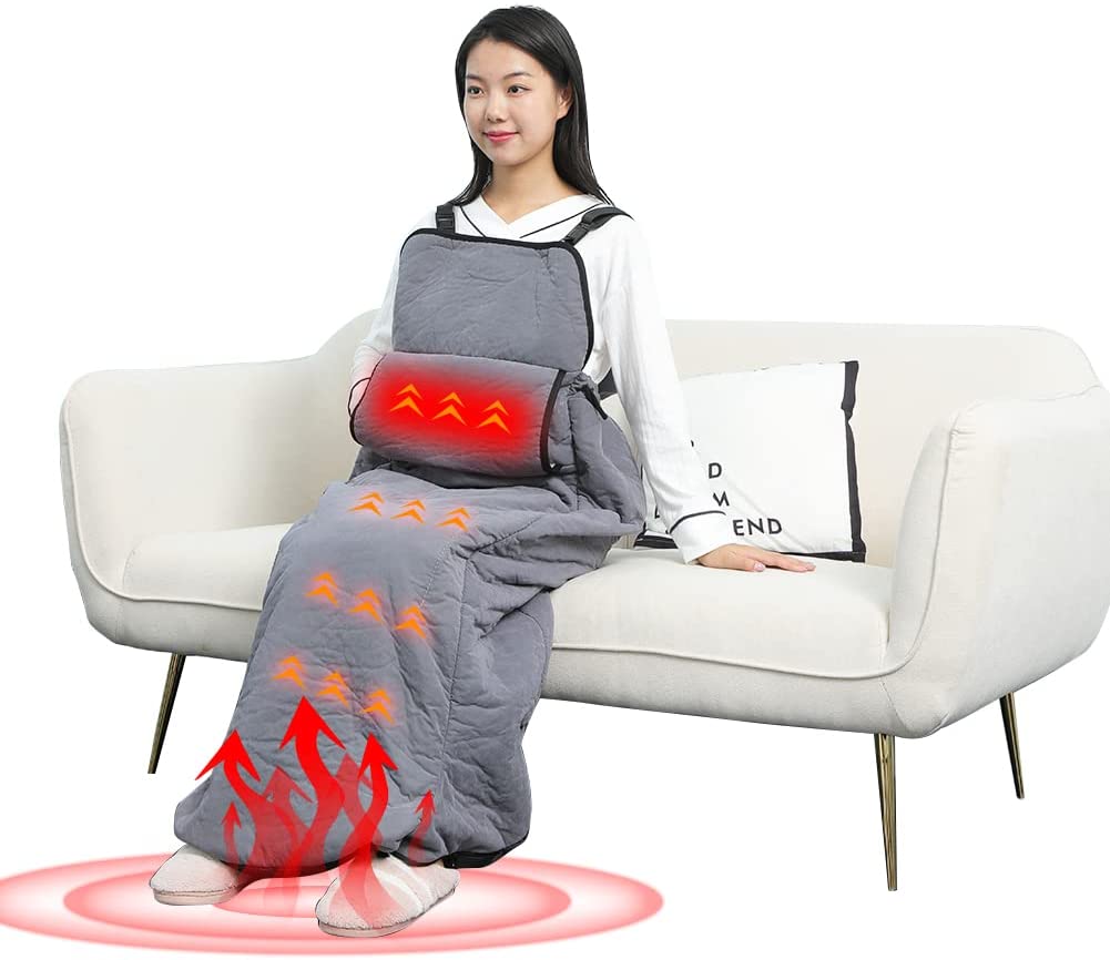 SilverCrate™ Wearable Heating Blanket SilverCrate Plus