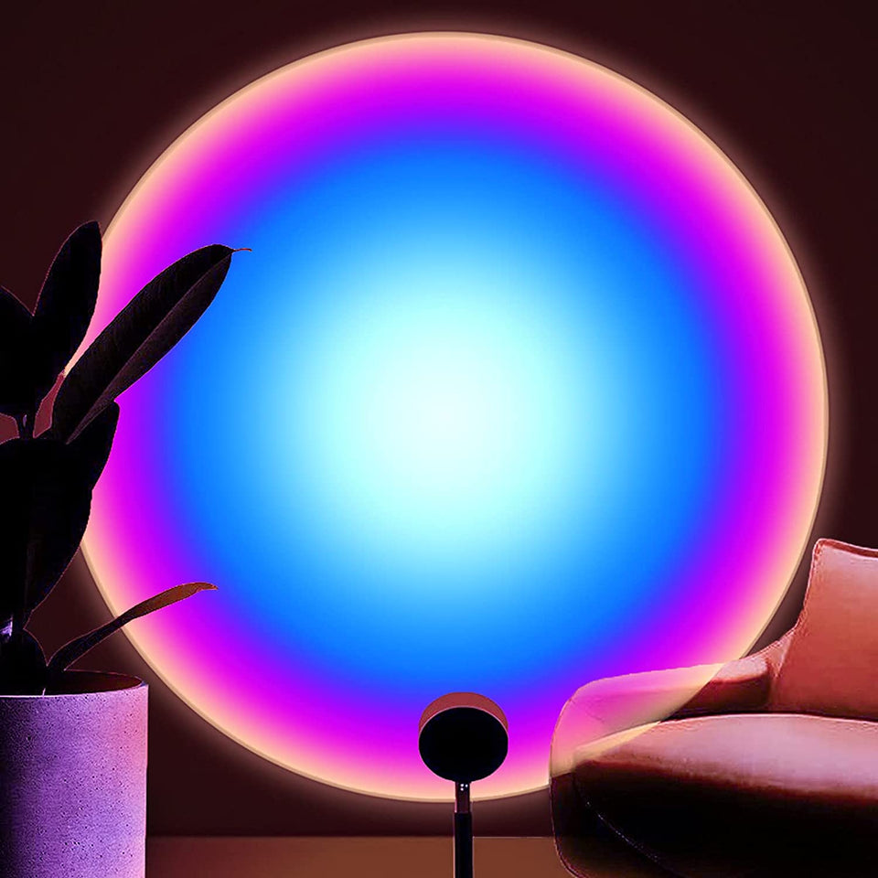 SilverCrate+™ Sunset Lamp With 16 Colors