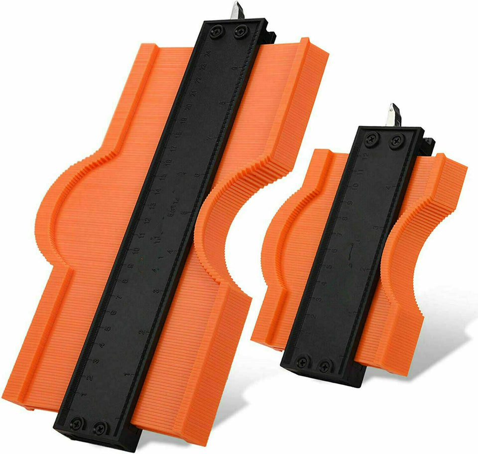 SilverCrate+™ 2 Pack Contour Gauge Duplicator Measuring Tool 5" & 10"