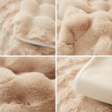 SilverCrate+™ MARLEY Sofa Cover - Faux Rabbit Fur Plush Sofa Cover (2023 Trending)