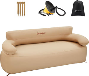 SilverCrate+™ Inflatable Camping Sofa