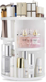 SilverCrate+™ 360° Makeup Organizer - Fully Customizable for any bottle height!