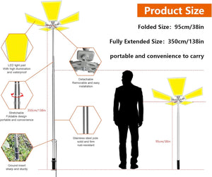 SilverCrate+™ 25000lm LED Portable Camping Lights - Outdoors Lights