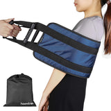 SilverCrate+™ Transfer Sling Belt 35"x 10"- Suitable for Bariatric Patients (300lbs+)