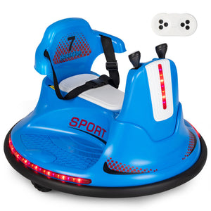 SilverCrate+™ 6V Bumper Car for kids up to 10 Years Old - w/ 360° Spin Function