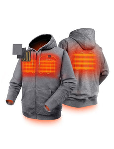 SilverCrate+™ Unisex Heated Hoodie with Battery Pack