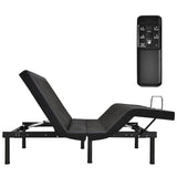 SilverCrate+™ Adjustable Electric Bed Frame w/ Massage Remote Control for seniors