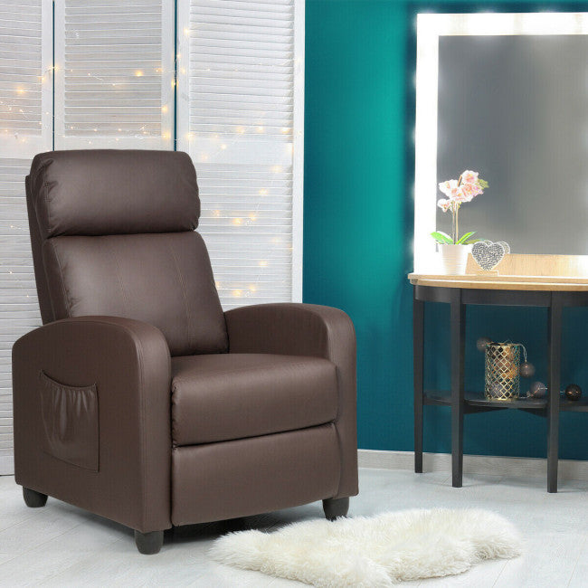 SilverCrate+™ Reclining Lounge Chair w/ Massage Function