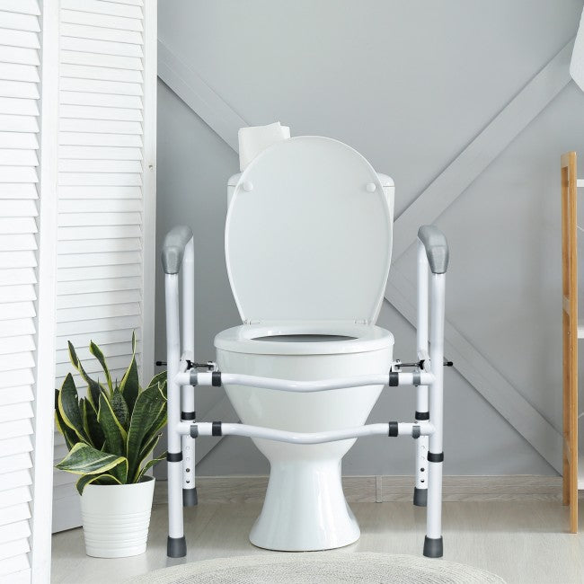 SilverCrate+™ 300lbs Capacity Toilet Safety Rails