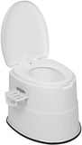 SilverCrate+™ Bedside Portable Toilet ( 440 lbs Weight Capacity)