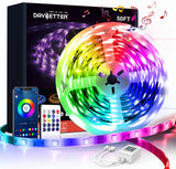 SilverCrate+™ Smart Color Changing Led Strip Lights w/ App Control Remote