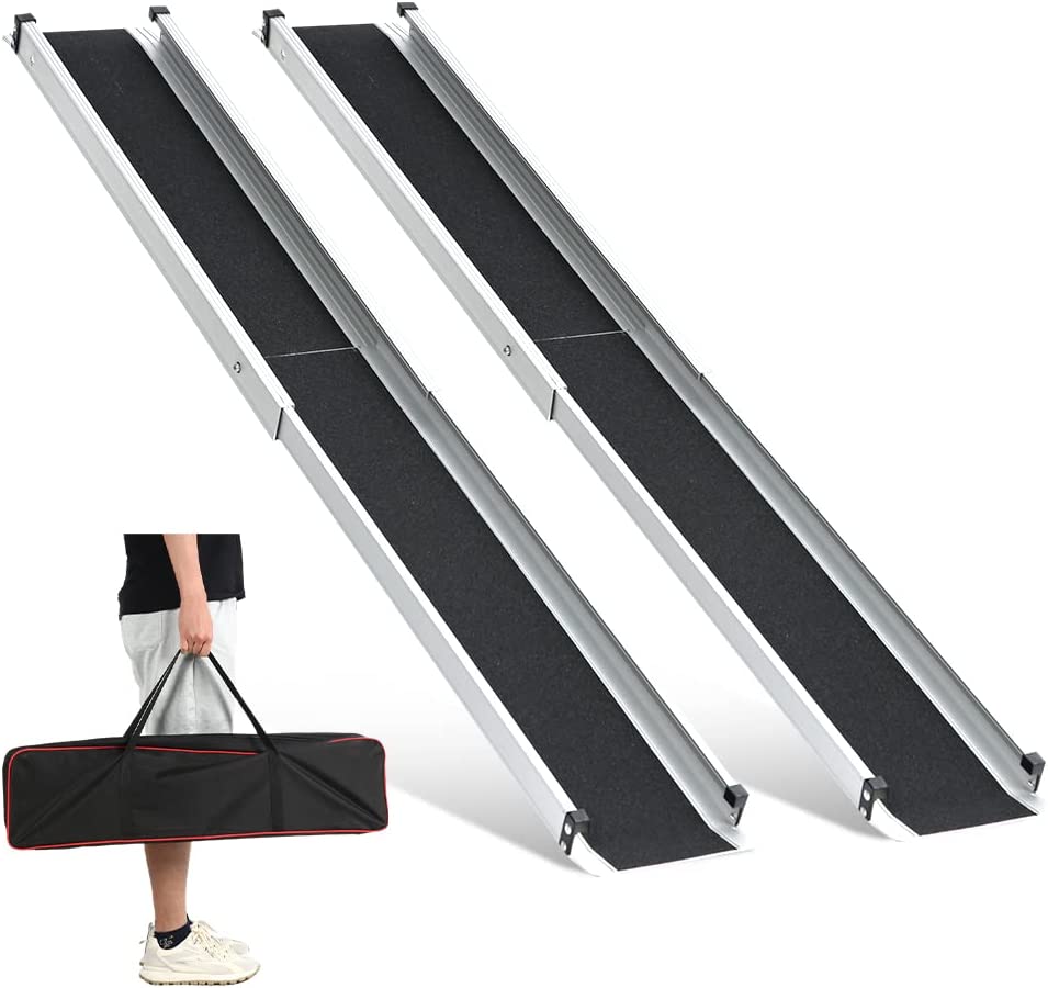 SilverCrate+™ Telescopic Wheelchair Ramps (6 FT)