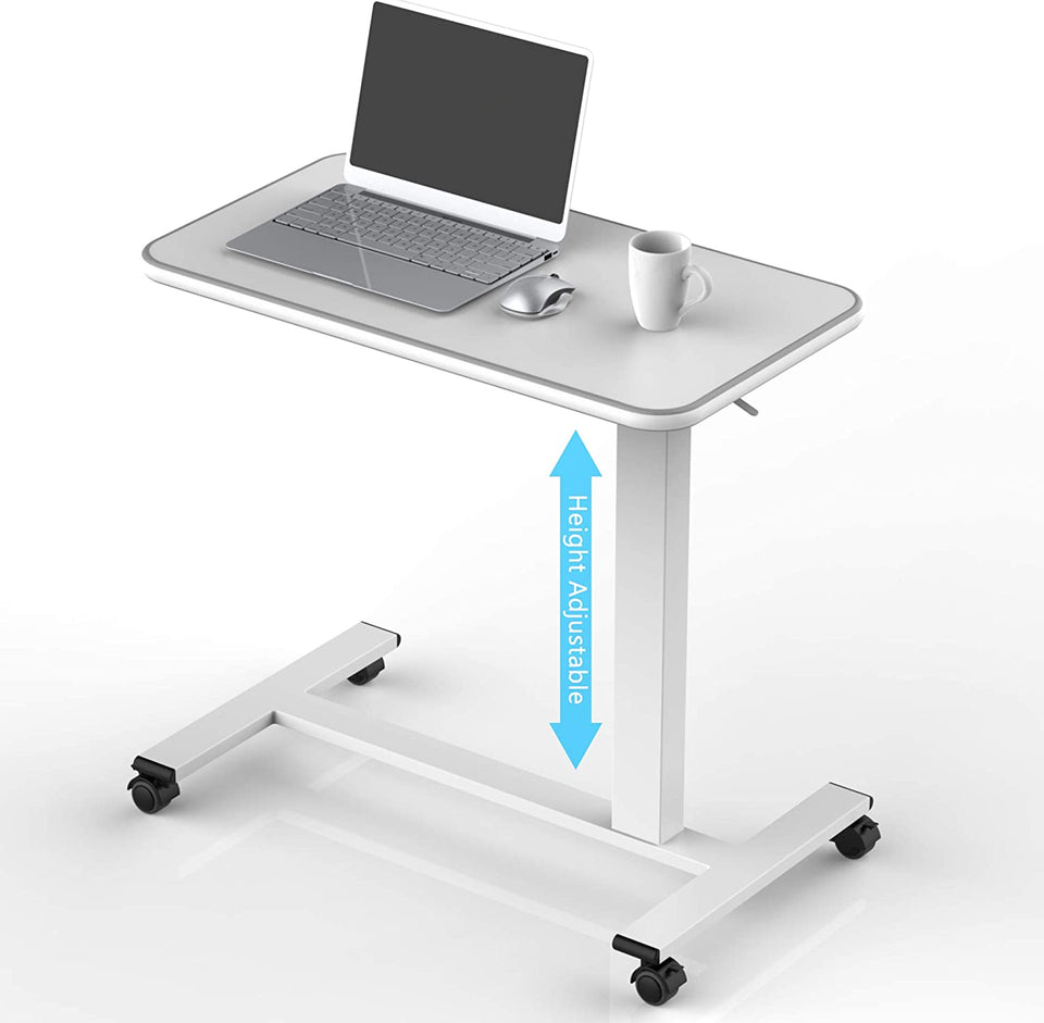 SilverCrate+™ Pneumatic Overbed Table