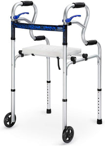 SilverCrate+™ 3-in-1 Foldable Stand Assist Walker