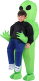 SilverCrate+™ Inflatable Alien Halloween Costume