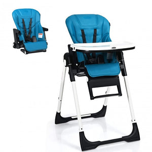 SilverCrate+ ™ 4 in 1 High Chair–Booster Seat w/ Adjustable Height and Recline