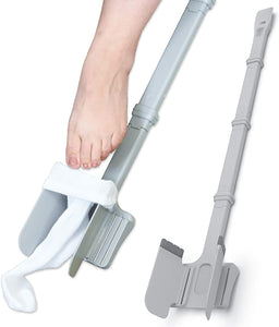 SilverCrate+™ Sock Aid - Sock Remover & Shoe Horn