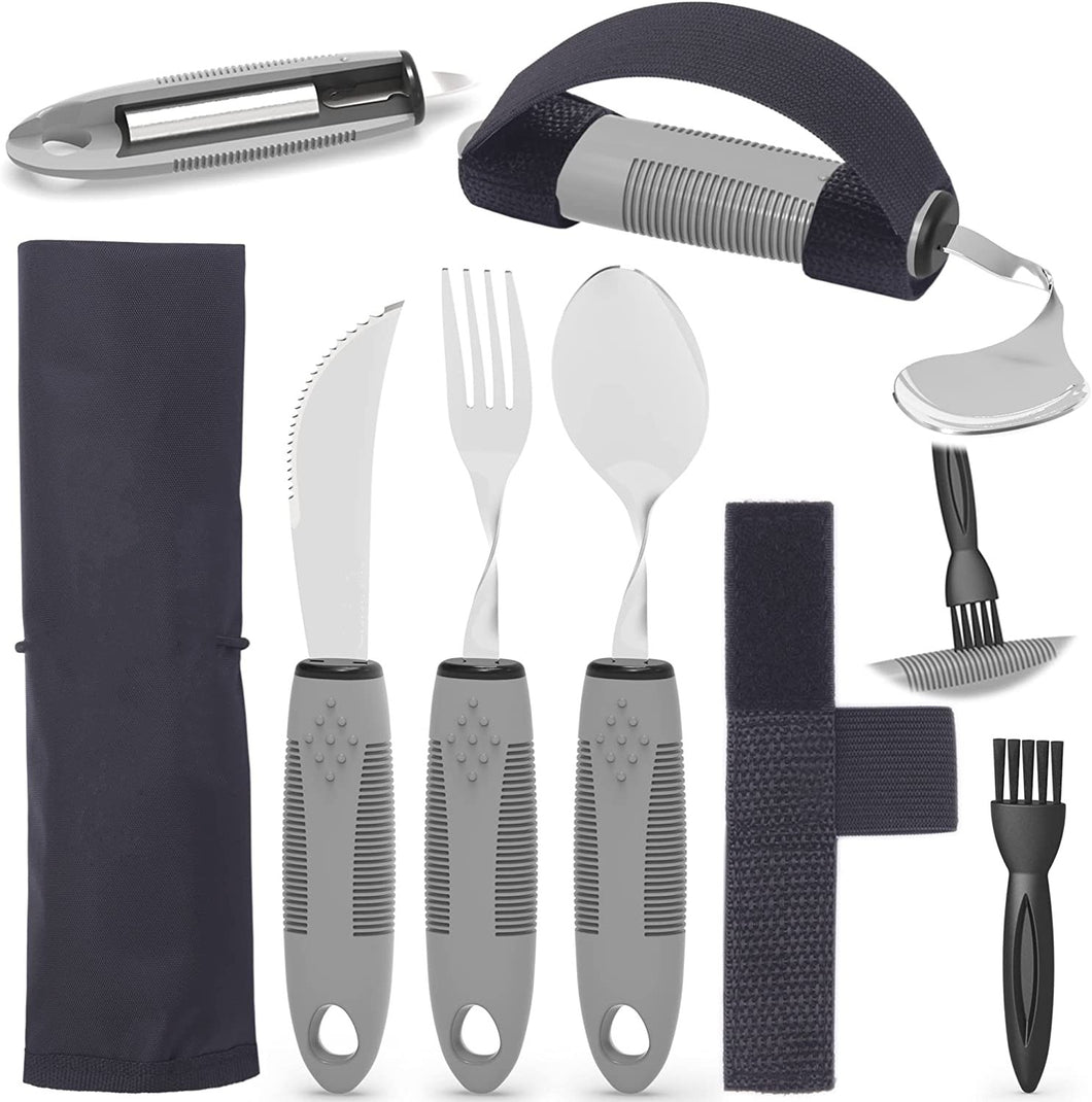 SilverCrate+™ Weighted Utensils for Hand Tremors