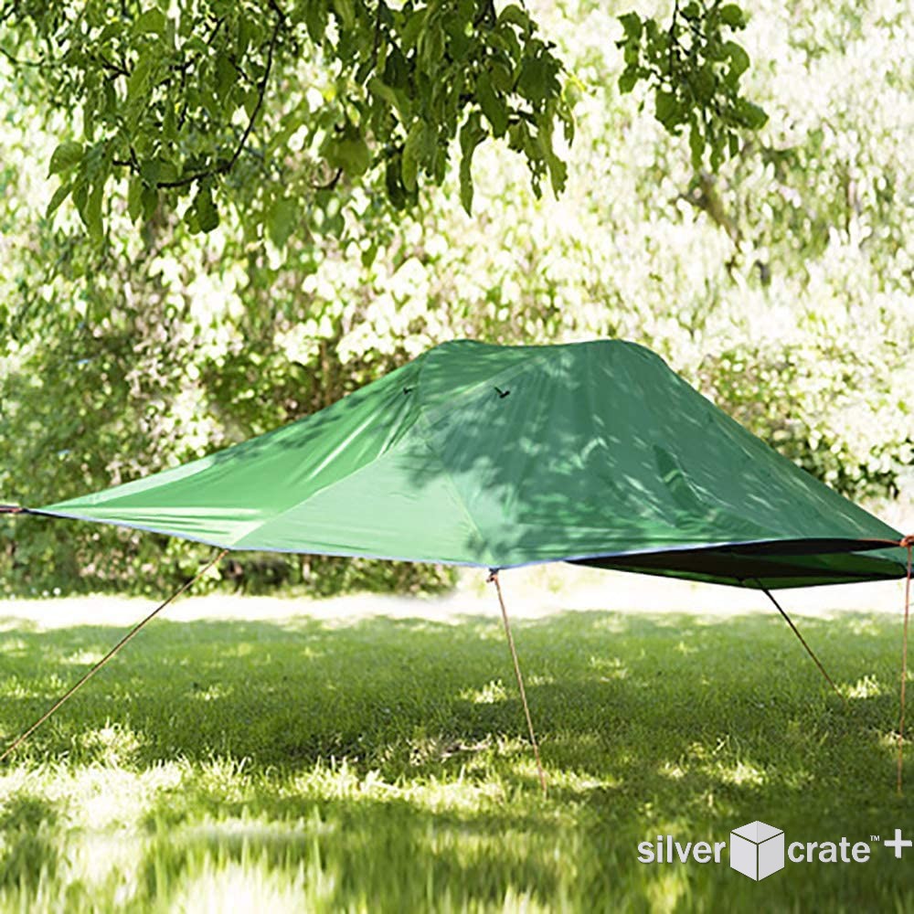 hanging tent for camping SilverCrate™ Flying Tree Tent – SilverCrate Plus