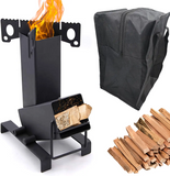 SilverCrate™ Collapsible Rocket Stove