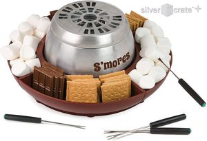 SilverCrate™ Electric Stainless Steel S'mores Maker