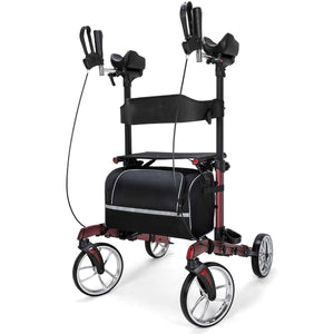 SilverCrate+™ 450lbs Capacity Bariatric Upright Walker w/ Wide Seat