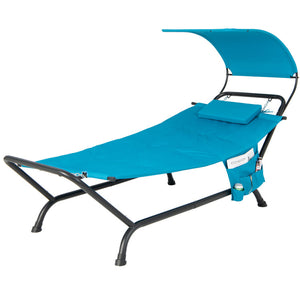 SilverCrate+™ Patio Hanging Chaise (350 lbs Weight Capacity)