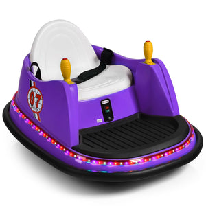 SilverCrate+™ Electric Kids Bumper Car W/ Remote Control (2-8 years old)