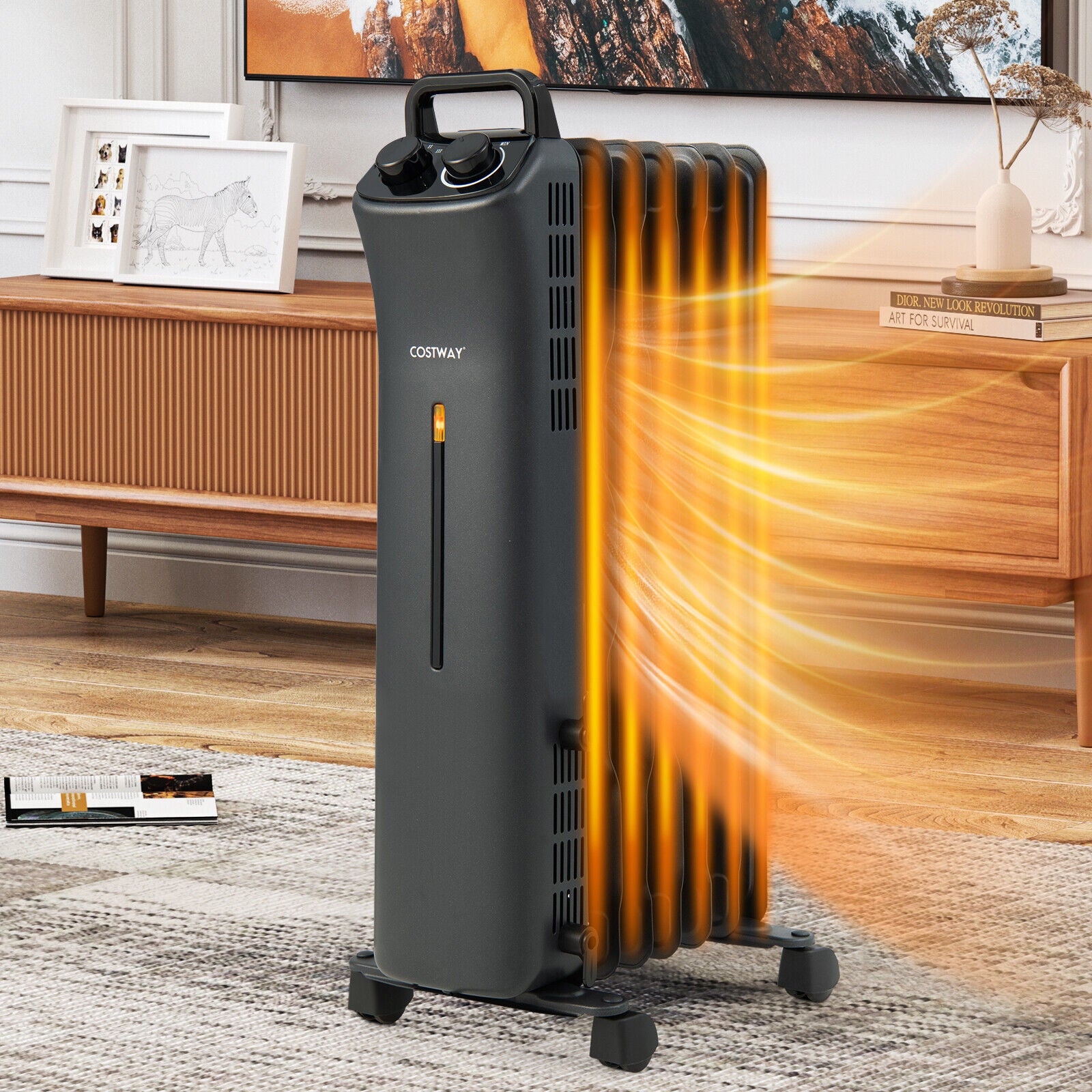 Amazon.com: Comfort Zone Oscillating Indoor Space Heater