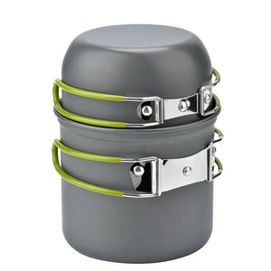 SilverCrate™ Portable Cooking Stove w/ Cookware